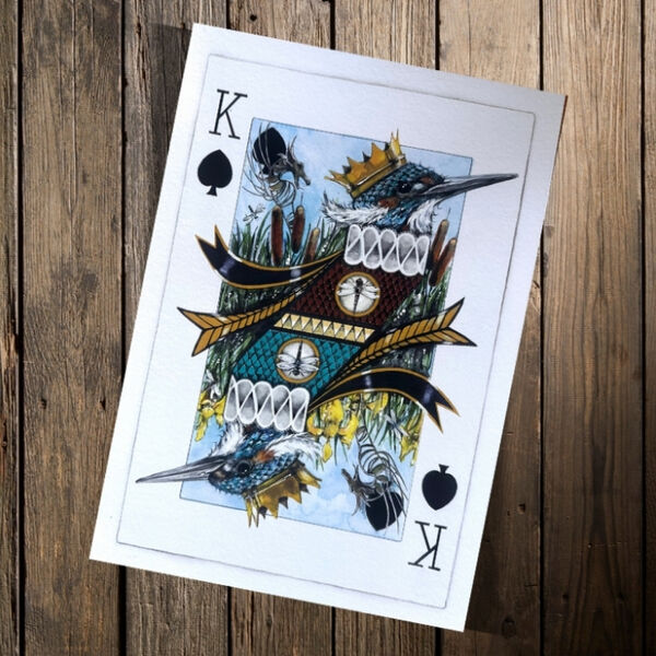 King of Spades - A4 Print