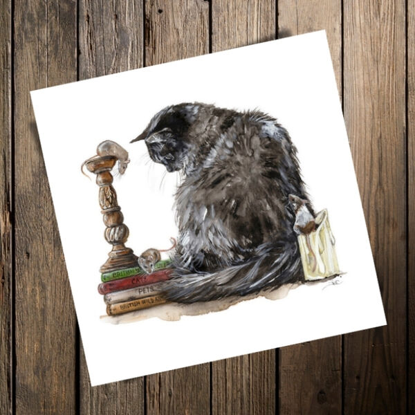 Unlikely Friends - Square Print