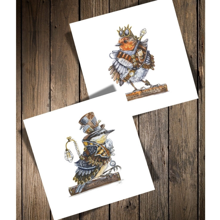 Reuben Zebediah & Obadiah Zachariah Unmounted LTD ED Prints