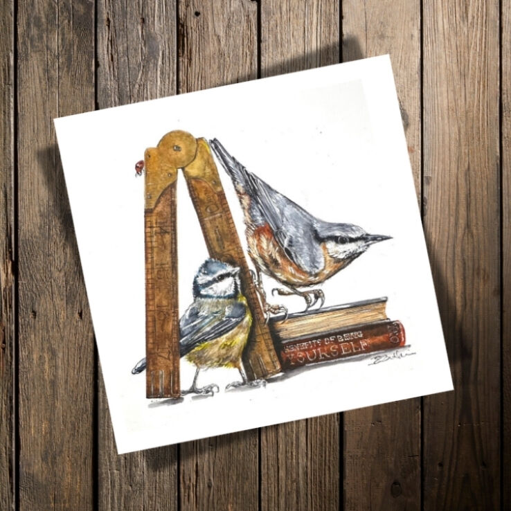 Rule II: Be Yourself - Square Print