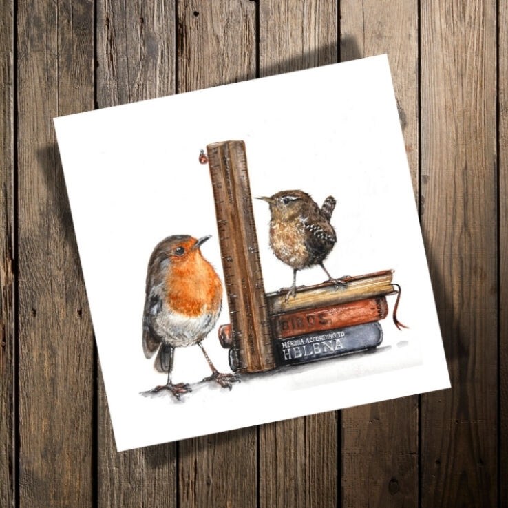 Rule I: Be Fierce - Square Print