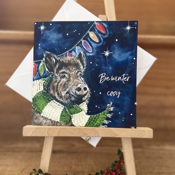 Pre order ** Be Winter Cosy Card