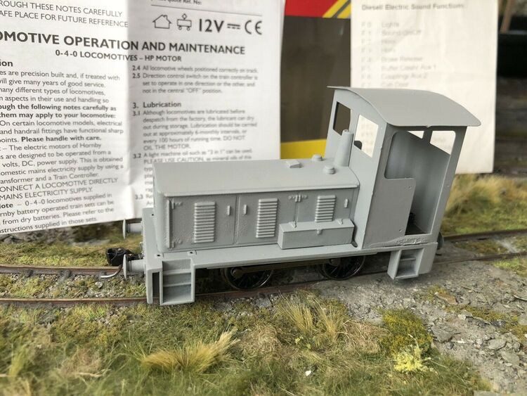 On-30 0-16.5 7mm Narrow O Gauge / Scale - DCC Sound / Stay Alive - Diesel Shunter