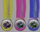 Egg Shells Yellow, Pink & Blue