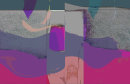 Green Magenta Abstract