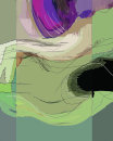 Landing Magenta Green
