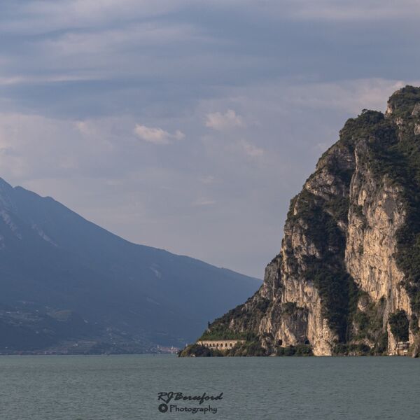 Boat on Lake Garda