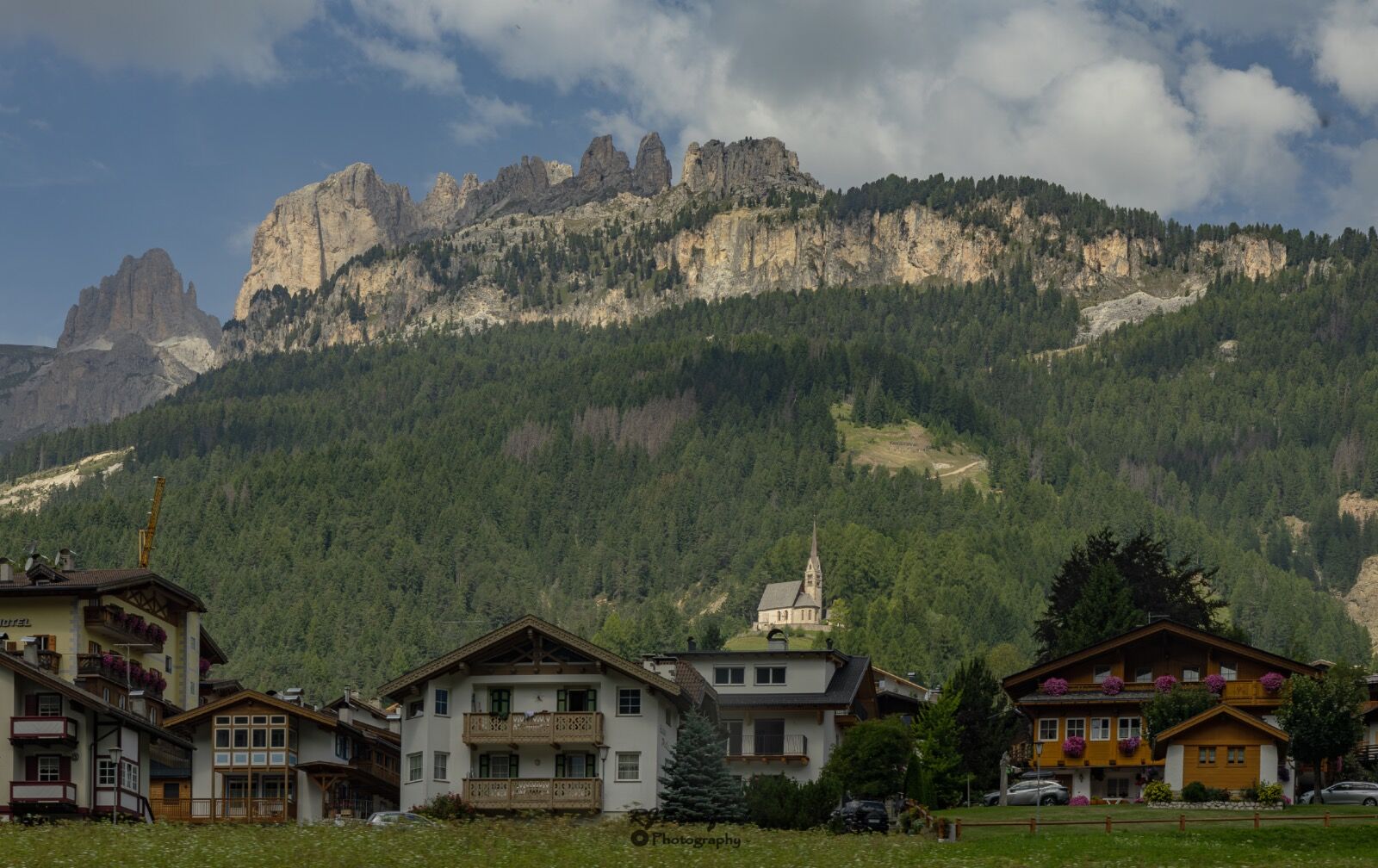 Church in the Dolomites