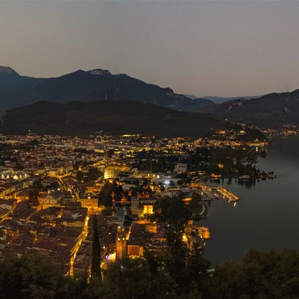Dusk Over Lake Garda