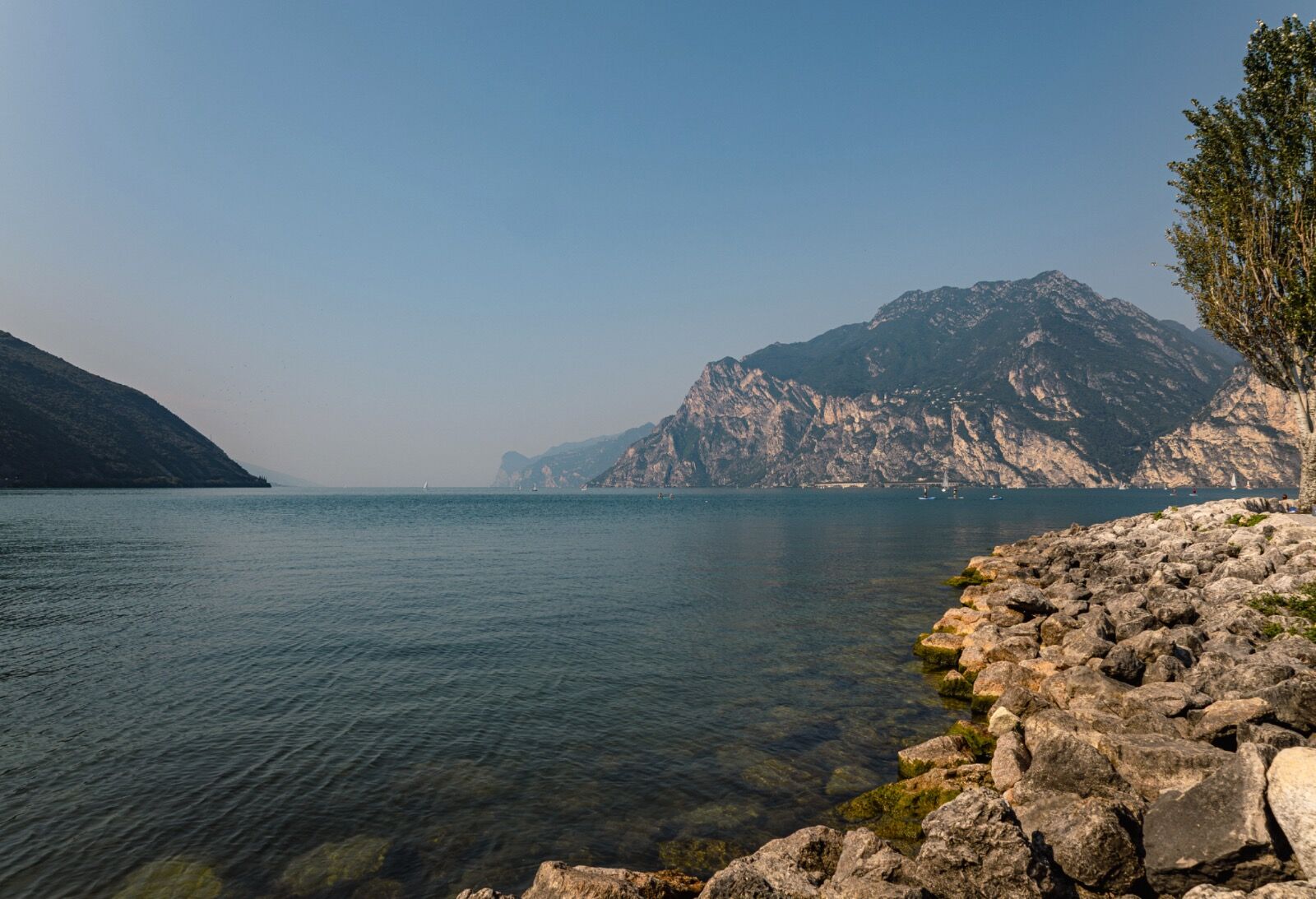Looking Down Lake Garda