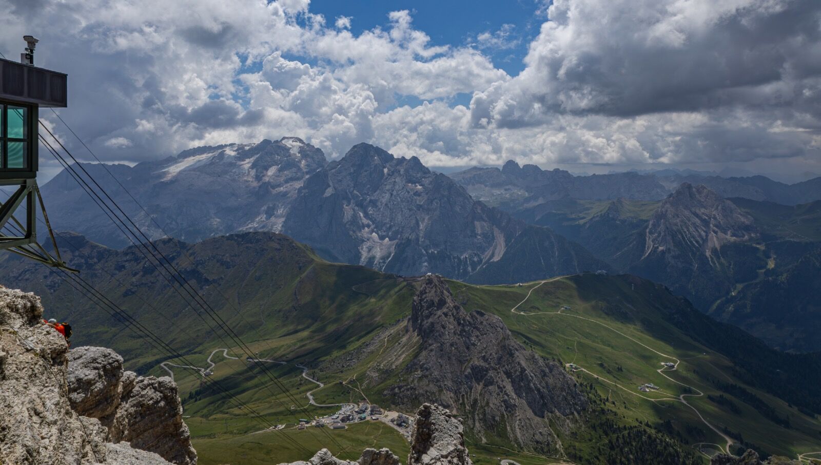 Looking Over the Dolomites