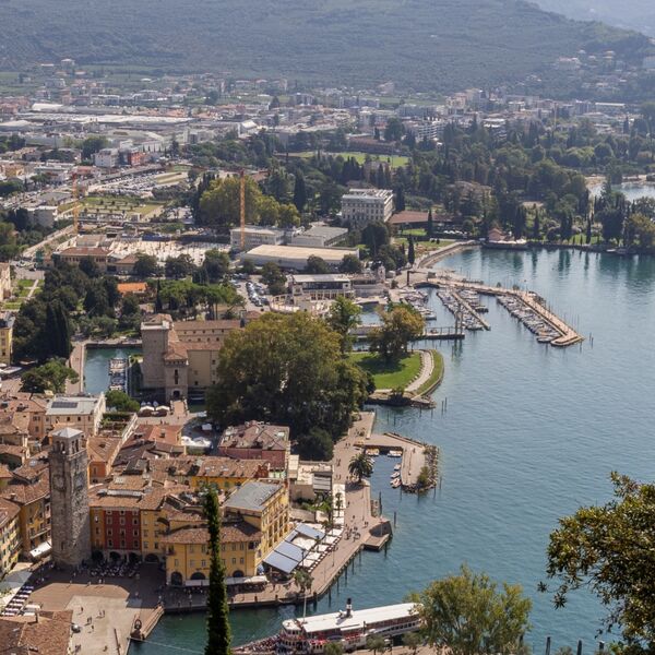 Overlooking Riva del Garda