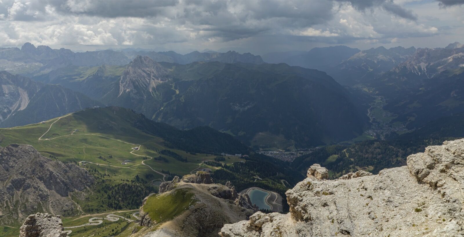 Rain Over the Dolomites