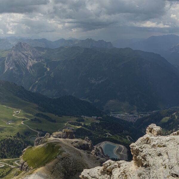 Rain Over the Dolomites