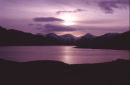 West over Loch Arklet, twilight.