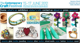 The Contemporary Crafts Festival