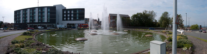 Fountains roundabout - Chester
