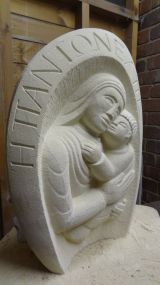 Madonna and Child. Bath Stone 2011