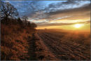 January sunset