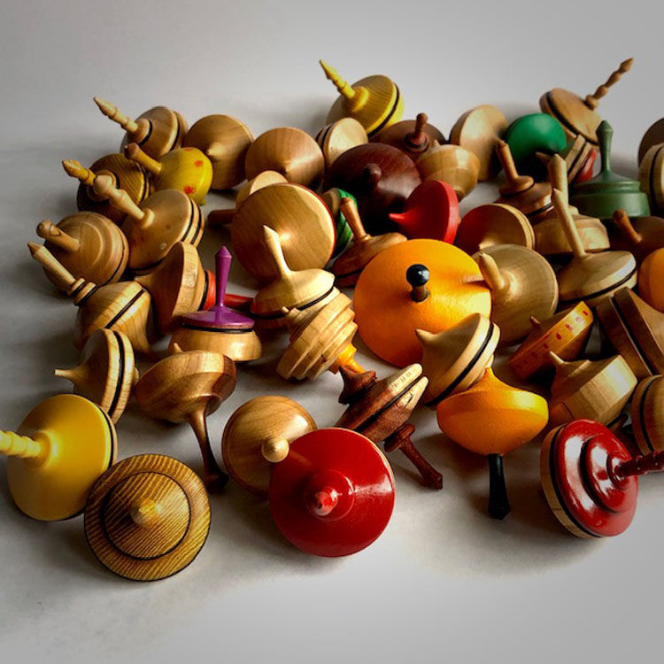 20-103 Spinning Tops: 3 for $33
