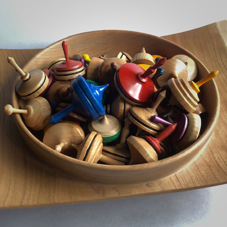 20-104 Spinning Tops: 6 for $48