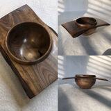 SOLD. 20-401 smallBowl Walnt2