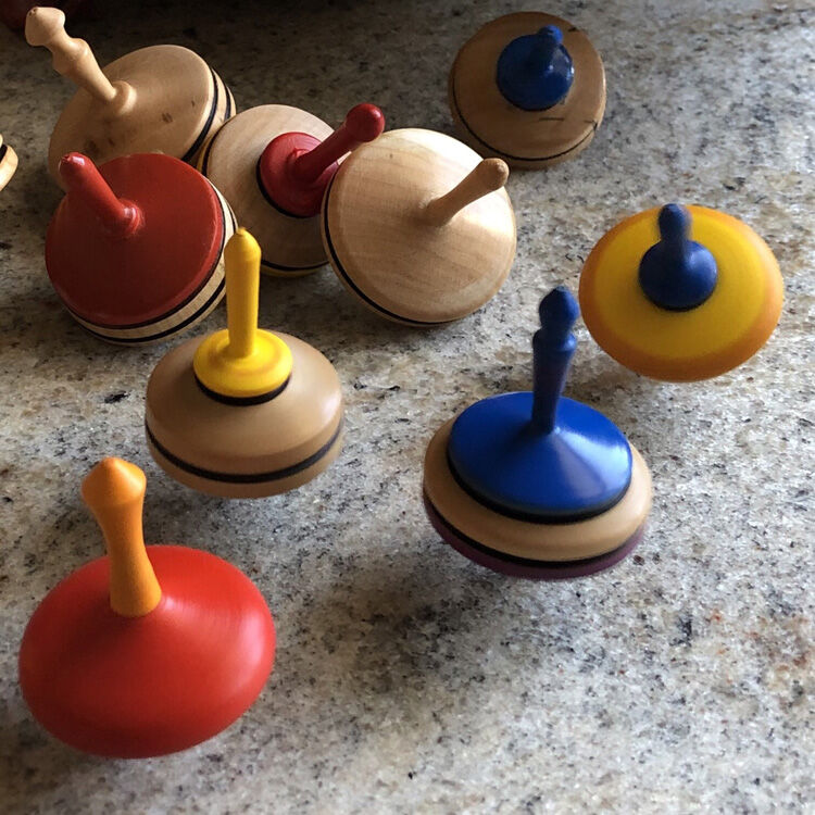 21-04 Spinning tops 4 for $44