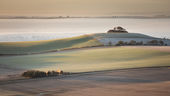Woodborough Hill in winter