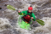 White water canoeing, River Etive