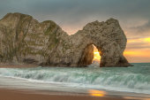 Midwinter sunrise, Durdle Door
