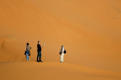 In the dunes