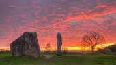 Dawn at Avebury