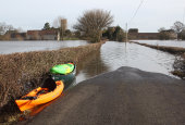 Flooded Road, Muchlney