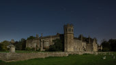 Lacock Abbey at night