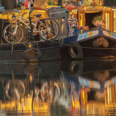 Canal boats, Wootton Rivers