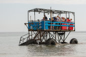 Sea tractor, Burgh Island