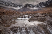 Black Cuillin from Fairy Pools