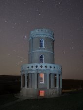 Pleiades rising, Clavell Tower