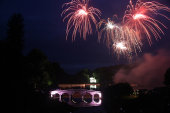 Fireworks at Stourhead