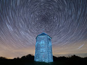 Star trails, Pepperbox Hill