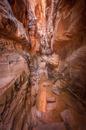 Khazali slot canyon, Wadi Rum