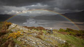 Rainbow over Mawddach Estuary