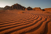 Sand ripples, Wadi Rum