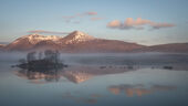 Black Mount reflected in Lochan Na H-Achlaise