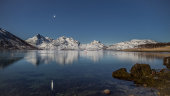 Venus reflected in Kald Fjord