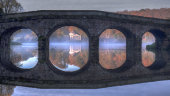 Pantheon viewed through Turf Bridge
