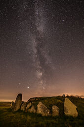 Milky Way, West Kennet Long Barrow