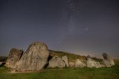 Summer Triangle over West Kennet Long Barrow