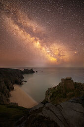 Milky Way, Cornwall Coast