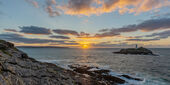 Sunset, Godrevy Point